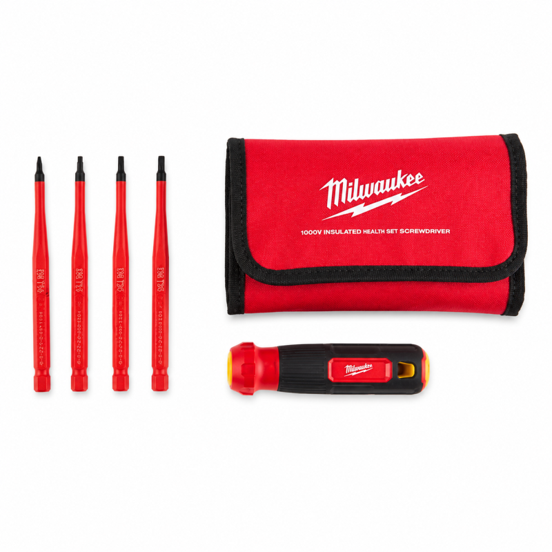 Набір прецизійних діелектричних викруток VDE Milwaukee 4-в-1 TORX (4932493658)