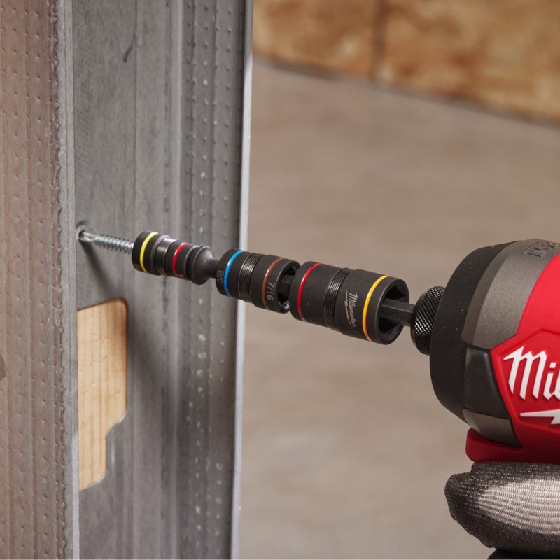 Викрутка магнітна з торцевими насадками MILWAUKEE 6в1 (4932498179)