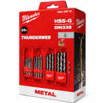 Набор сверл по металлу THUNDERWEB™ HSS-G MILWAUKEE 1-13 мм 25шт (4932499767) – Фото №5