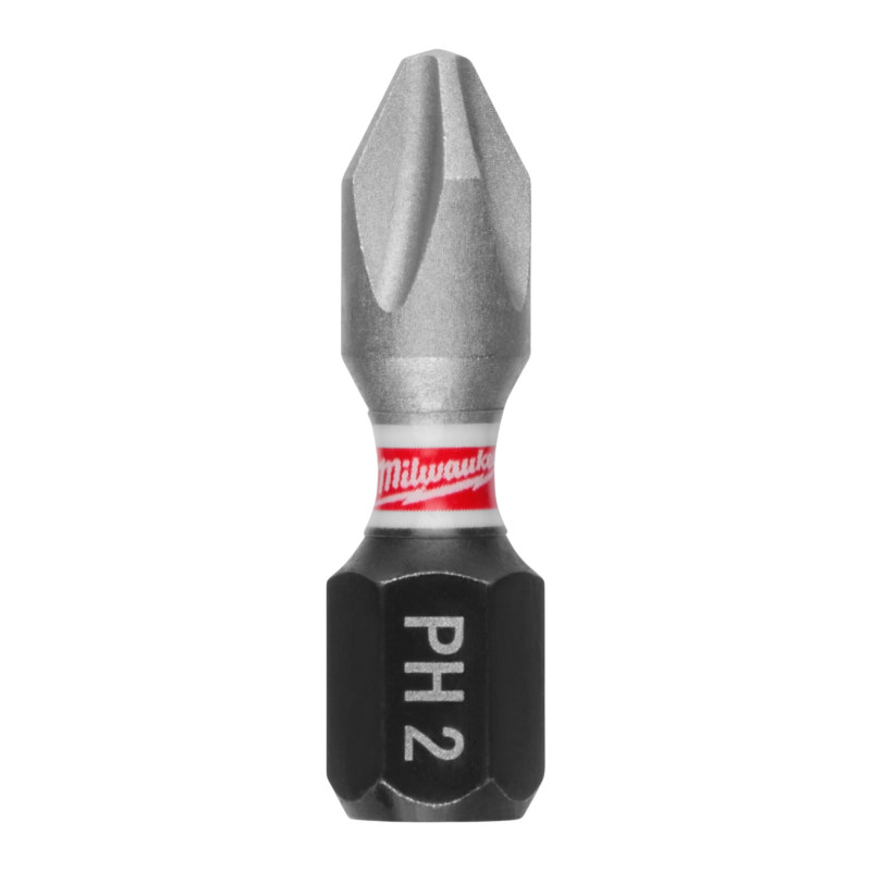 Біта MILWAUKEE SHOCKWAVE, PH2, 25 мм (3 шт.) (4932500353)