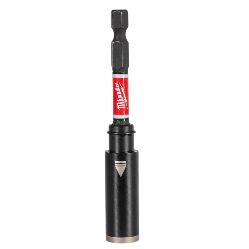 Держатель бит магнитный 1/4'' Hex 75мм с винтовым фиксатором Milwaukee (4932500396)
