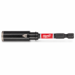 Держатель бит магнитный 1/4'' Hex 75мм с винтовым фиксатором Milwaukee (4932500396) – Фото №5