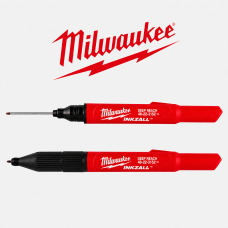 Маркер строительный ультратонкий для глубоких отверстий INKZALL™ MILWAUKEE, чёрный (4932501147)