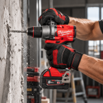 Аккумуляторная ударная бесщеточная дрель-шуруповерт MILWAUKEE M18 FPD3-0X в кейсе (4933479859) – Фото №9