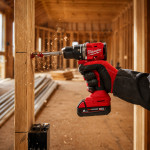 Аккумуляторная бесщёточная дрель-шуруповёрт MILWAUKEE M18 BLPDRC-202C, 2 АКБ+ЗУ, в кейсе (4933492822) – Фото №8