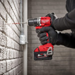 Дрель аккумуляторная бесщеточная ударная MILWAUKEE M18 с З/У, 2 АКБ, кейс (4933492835) – Фото №6