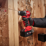 Дрель аккумуляторная бесщеточная ударная MILWAUKEE M18 с З/У, 2 АКБ, кейс (4933492835) – Фото №7