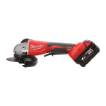 Угловая шлифмашина Milwaukee M18 BLSAG125XPDMC-402X, комплект ЗУ, 2 АКБ, кейс + жилетка (4933499460) – Фото №3