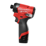 Шуруповерт ударный аккумуляторный MILWAUKEE M12 FID2MC-202Х, комплект ЗП, 2 АКБ, кейс + жилетка (4933499462) – Фото №2