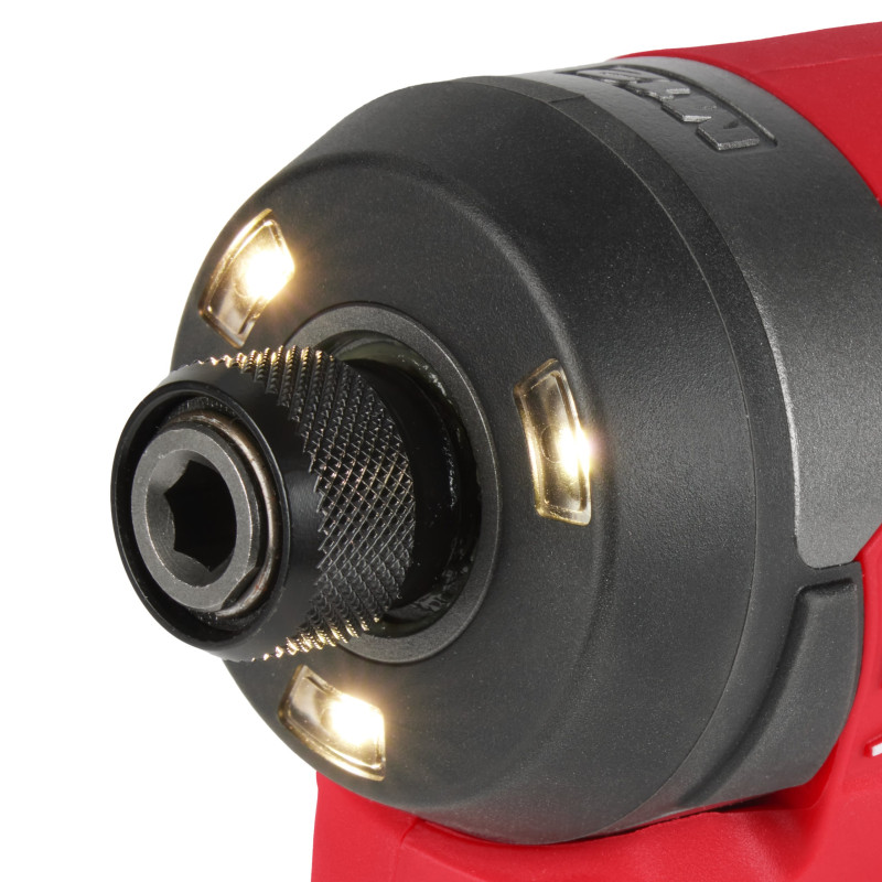 Шуруповерт ударный аккумуляторный MILWAUKEE M12 FID2MC-202Х, комплект ЗП, 2 АКБ, кейс + жилетка (4933499462)