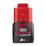 Шуруповерт ударный аккумуляторный MILWAUKEE M12 FID2MC-202Х, комплект ЗП, 2 АКБ, кейс + жилетка (4933499462) – Фото №6