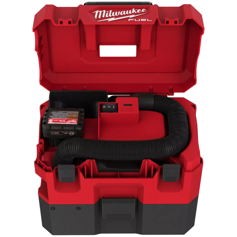 Пилосос акумуляторний для води та сухого мусора MILWAUKEE M12 FUEL FVCL-0 (4933478186)