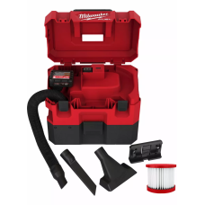 Пылесос аккумуляторный промышленный MILWAUKEE M12 FUEL FVCL-0 (4933478186)