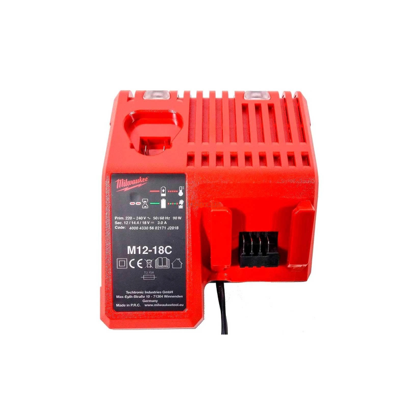 Аккумулятор Li-Ion M18 NRG-202  - В2 2шт; з/у M12-18C MILWAUKEE (4933459213)
