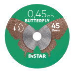 Алмазный отрезной круг DISTAR Butterfly 1A1R 45x0,45x5,8H (11143158074) – Фото №1