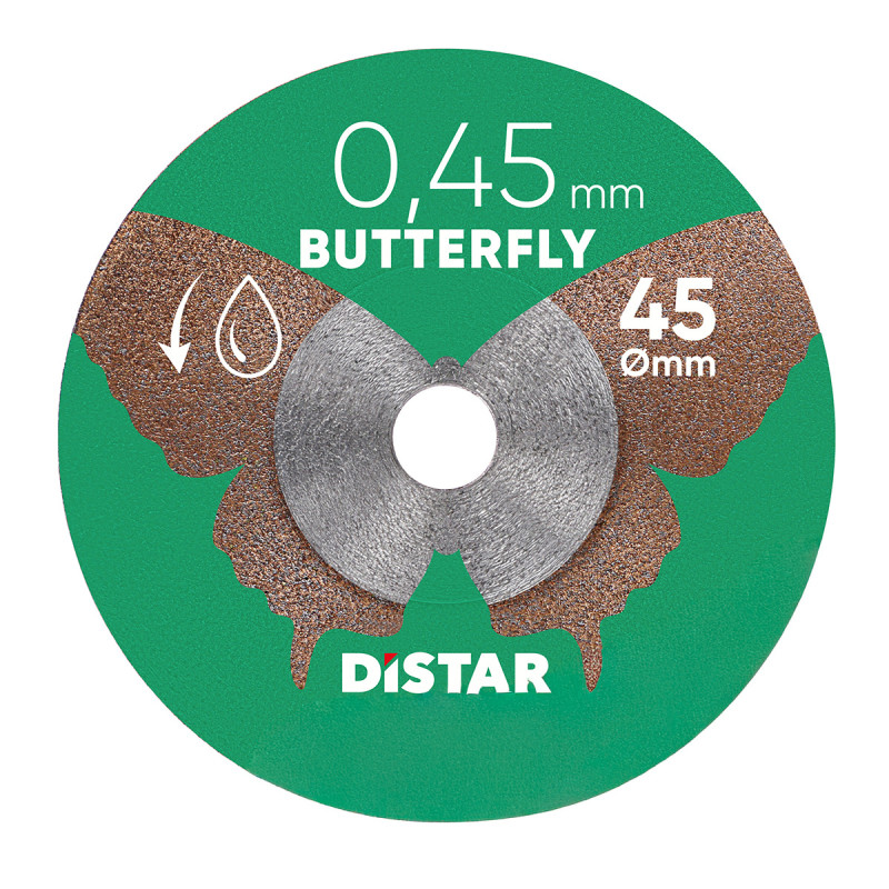 Алмазный отрезной круг DISTAR Butterfly 1A1R 45x0,45x5,8H (11143158074)