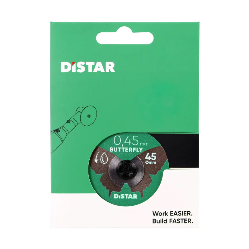 Алмазный отрезной круг DISTAR Butterfly 1A1R 45x0,45x5,8H (11143158074)