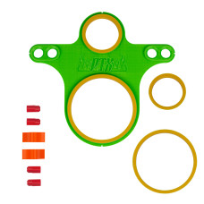 Шаблон (трафарет, кондуктор) для сверления отверстий под установку PTX (PTX_018)