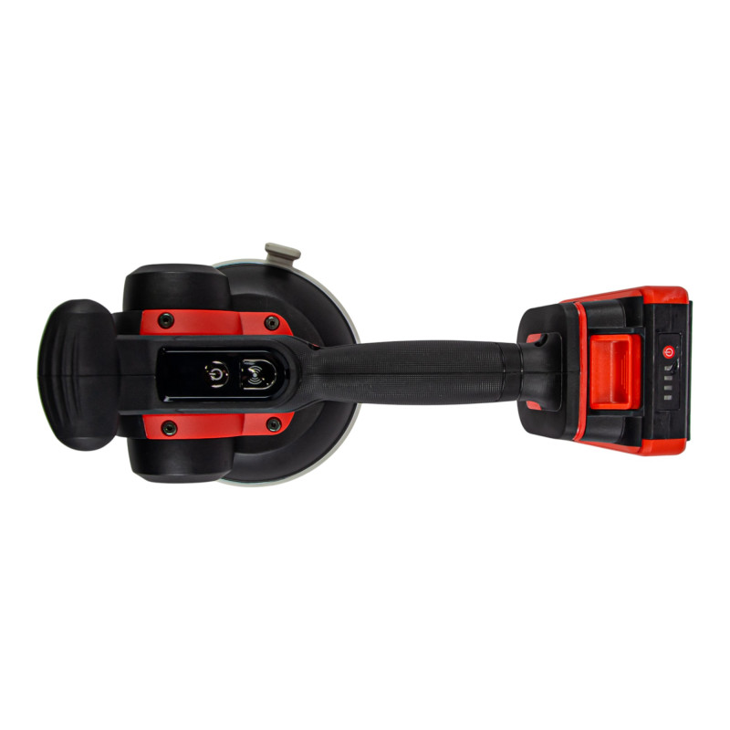 Виброприсоска аккумуляторная SHIJING 9395 21V 140 мм с 2 аккумуляторами + кейс (9395-2)