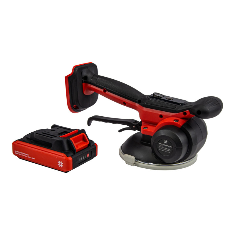 Виброприсоска аккумуляторная SHIJING 9395 21V 140 мм с 1 аккумулятором + кейс (9395)