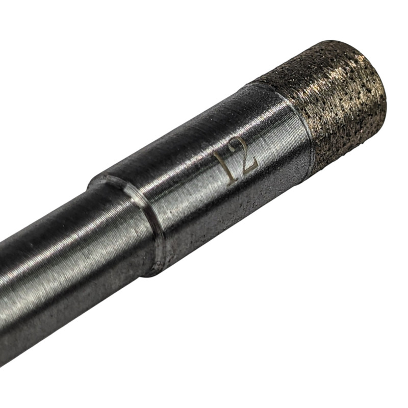 Коронка алмазная Steelring Perfect для керамики и стекла под дрель D12 (SDCG12)