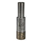 Коронка алмазная Steelring Perfect для керамики и стекла под дрель D14 (SDCG14) – Фото №1