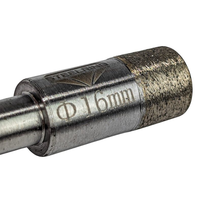 Коронка алмазная Steelring Perfect для керамики и стекла под дрель D16 (SDCG16)