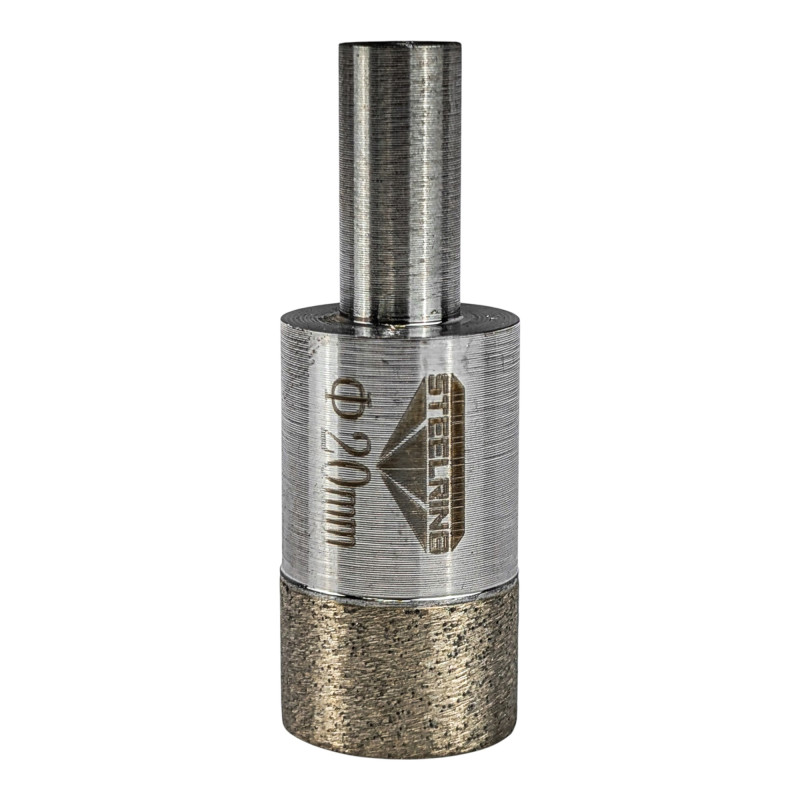 Коронка алмазная Steelring Perfect для керамики и стекла под дрель D20 (SDCG20)