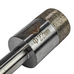 Коронка алмазная Steelring Perfect для керамики и стекла под дрель D22 (SDCG22) – Фото №3