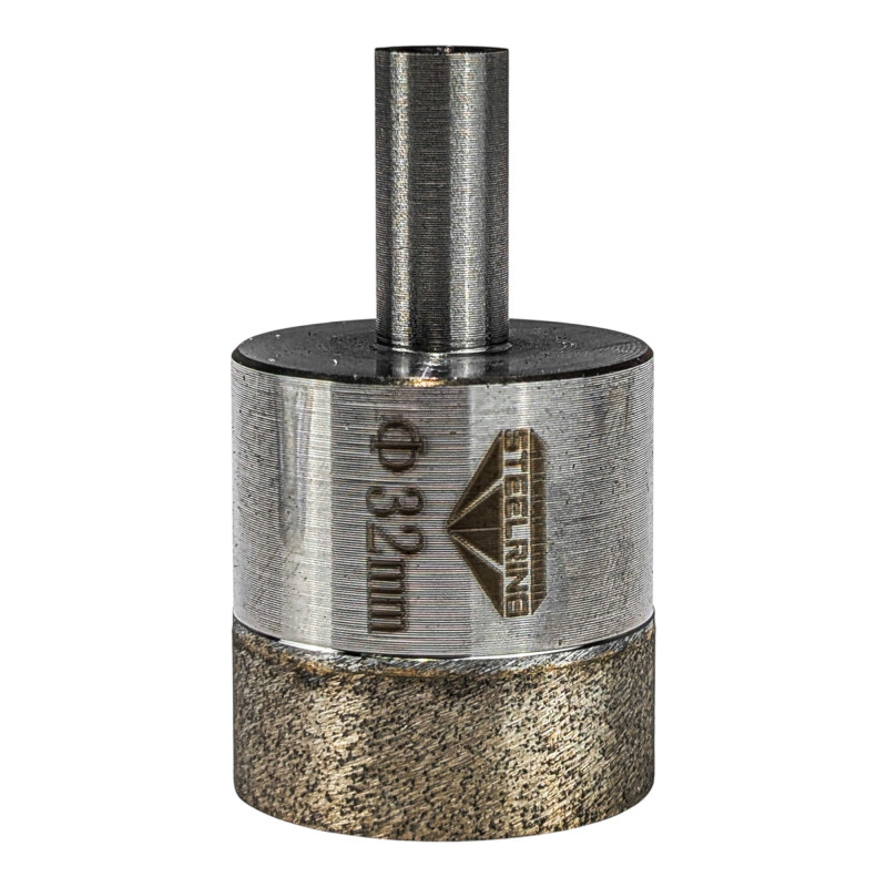 Коронка алмазная Steelring Perfect для керамики и стекла под дрель D32 (SDCG32)