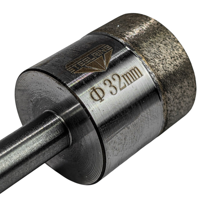 Коронка алмазная Steelring Perfect для керамики и стекла под дрель D32 (SDCG32)