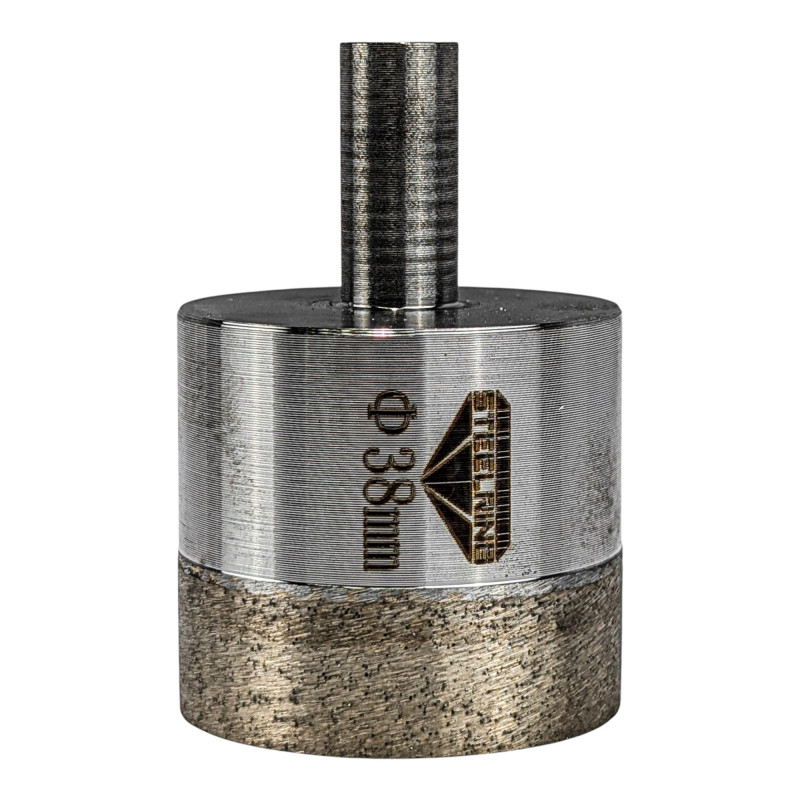 Коронка алмазная Steelring Perfect для керамики и стекла под дрель D38 (SDCG38)