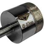 Коронка алмазная Steelring Perfect для керамики и стекла под дрель D40 (SDCG40) – Фото №3