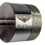 Коронка алмазная Steelring Perfect для керамики и стекла под дрель D42 (SDCG42) – Фото №3