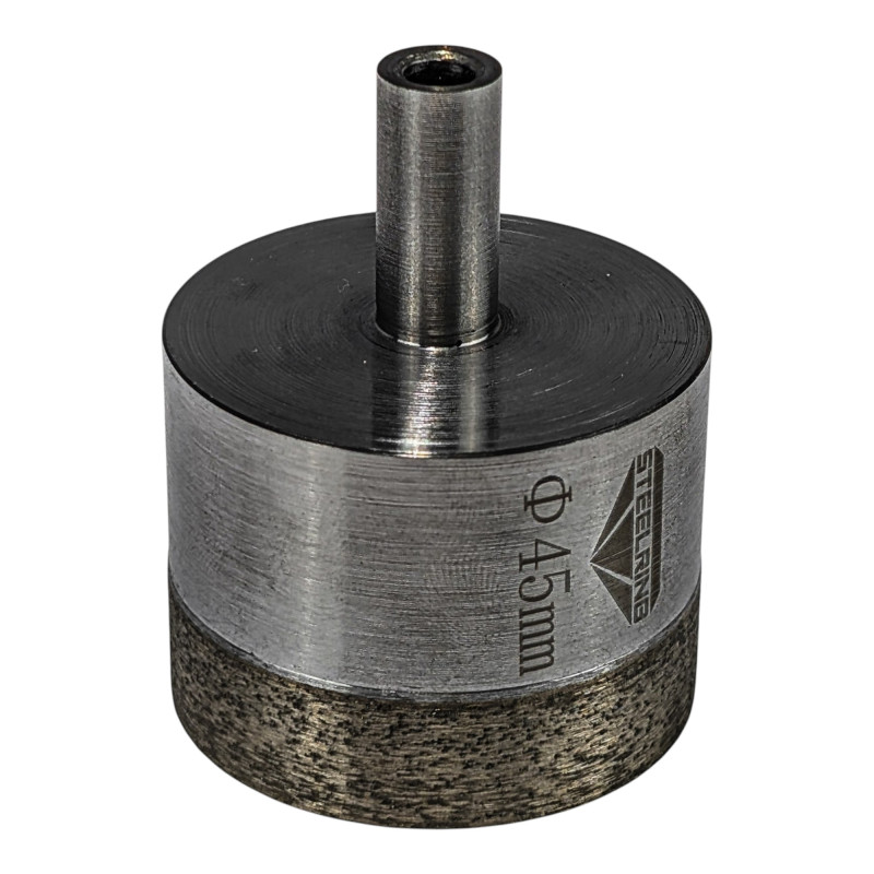Коронка алмазная Steelring Perfect для керамики и стекла под дрель D45 (SDCG45)