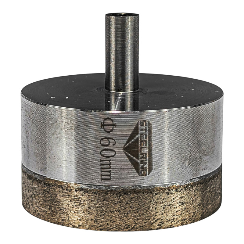 Коронка алмазна Steelring Perfect для кераміки та скла під дриль D60 (SDCG60)