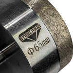 Алмазна коронка під дриль Steelring 65 мм для кераміки та скла (SDCG65) – Фото №3
