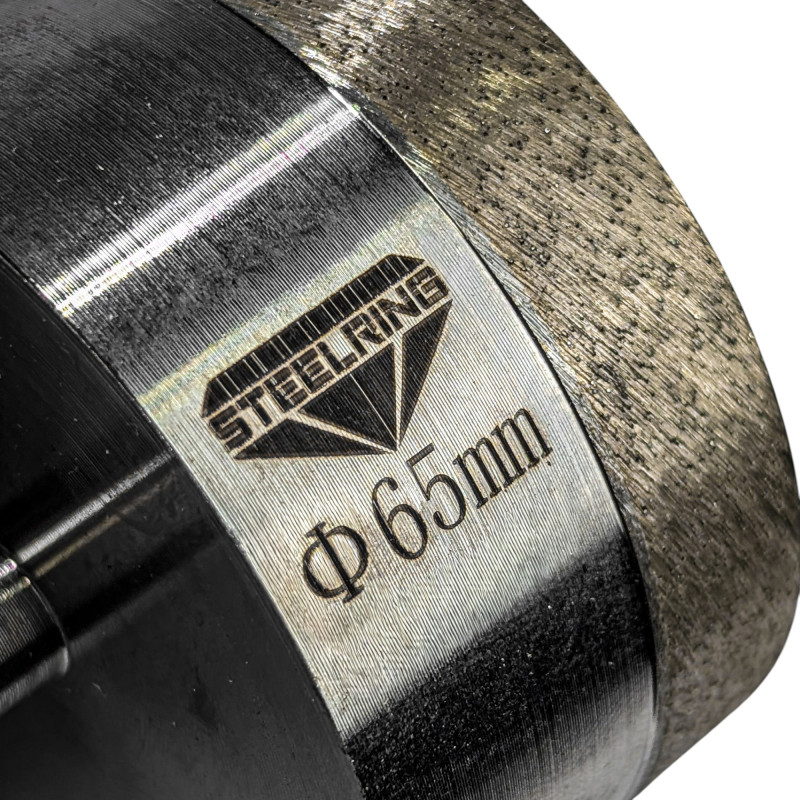 Алмазна коронка під дриль Steelring 65 мм для кераміки та скла (SDCG65)