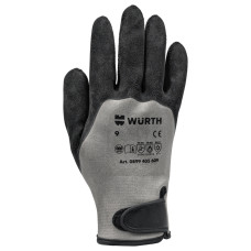 Перчатки защитные утепленные WURTH Multifit Dry с покрытием. полное латекс, р. 9 (0899405609)