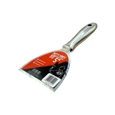 Шпатель однокомпонентный 125 мм из нержавеющей стали эргономичной формы OLEJNIK (124013-1)