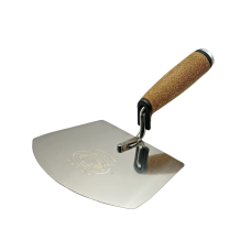 Шпатель полукруглый для ведра OLEJNIK ручка корка (125120-KH)