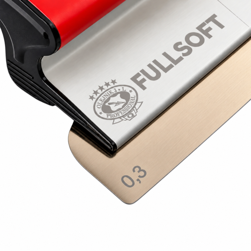 Шпатель механический OLEJNIK FULLSOFT 400×0,3 мм со сменным лезвием (1239400G3FS)
