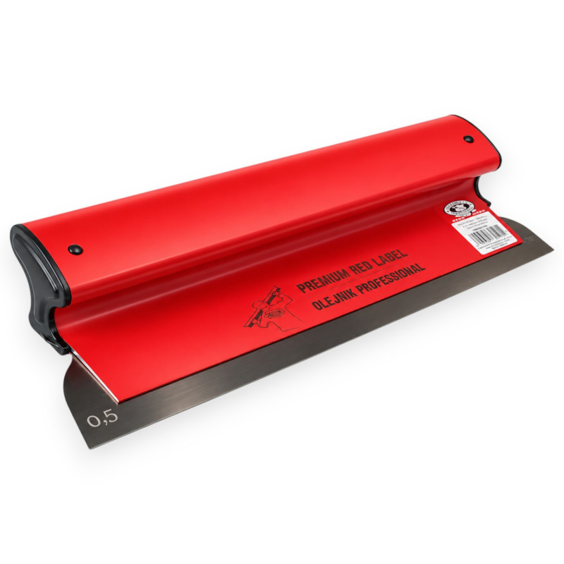 Шпатель OLEJNIK RED LABEL 400×0,5 мм для мех.нанесення, змінне лезо (1239400G5RG)