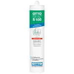 Санитарный силиконовый герметик OTTOSEAL S100 C1104 Mandelbraun 300 мл (OTS100C1104) – Фото №2