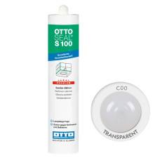 Санитарный силиконовый герметик OTTOSEAL S100 C00 transparent, 300 мл (OTS100C00)