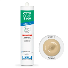 Санитарный силиконовый герметик OTTOSEAL S100 С1169 Melba (300 ml) (OTS100C1169)