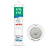 Санітарний силіконовий герметик OTTOSEAL S100 C45 Chinchilla, 300 мл (OTS100C45) – Фото №1