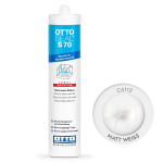 Силіконовий герметик OTTOSEAL S70 С6112 білий мат, 310 мл (OTS70C6112) – Фото №1
