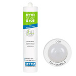 Санитарный силиконовый герметик OTTOSEAL S105 С00 прозрачный, 310 мл (OTS105C00) – Фото №1