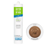 Санитарный силиконовый герметик OTTOSEAL S105 С09 карамельный, 310 мл (OTS105C09) – Фото №1